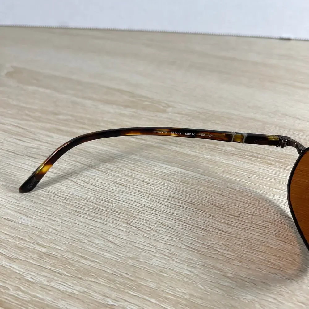 Persol 2381-S 962/23 Sunglasses Brown Polarized /Photo CH 53-20-140